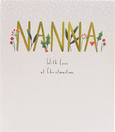 Cute Nanna Christmas Card